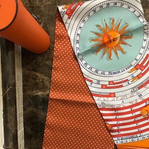 HERMES scarf Maxi Twilly Cut Twill